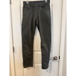 English Laundry Mens Slim Fit 5-Pocket Pants Charcoal Grey 30x32 Stretch Cotton